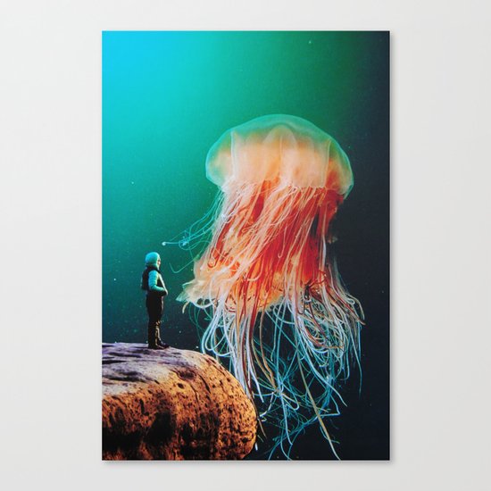 The Ledge Canvas Print