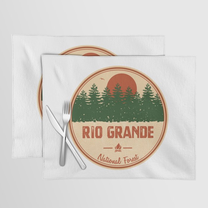 Rio Grande National Forest Placemat