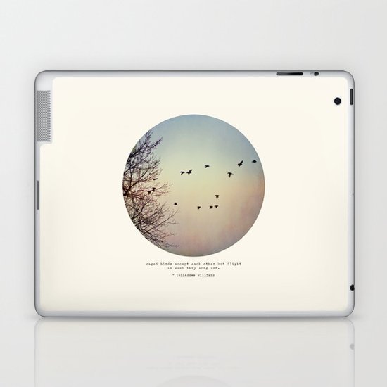 Caged Birds Laptop & iPad Skin