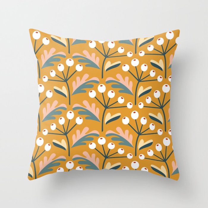 Cute yellow throw sales pillows