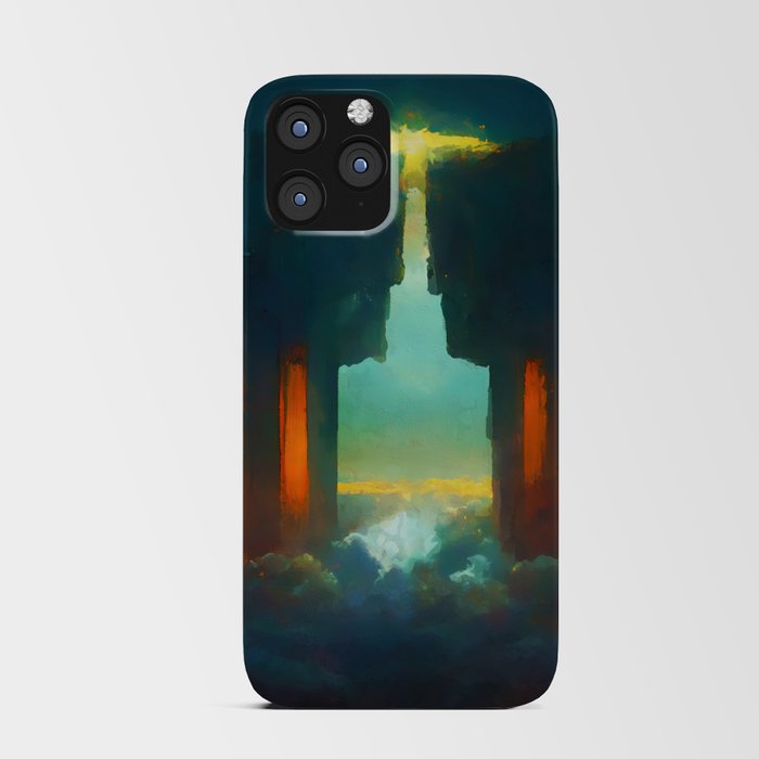 Ascending to the Gates of Heaven iPhone Card Case