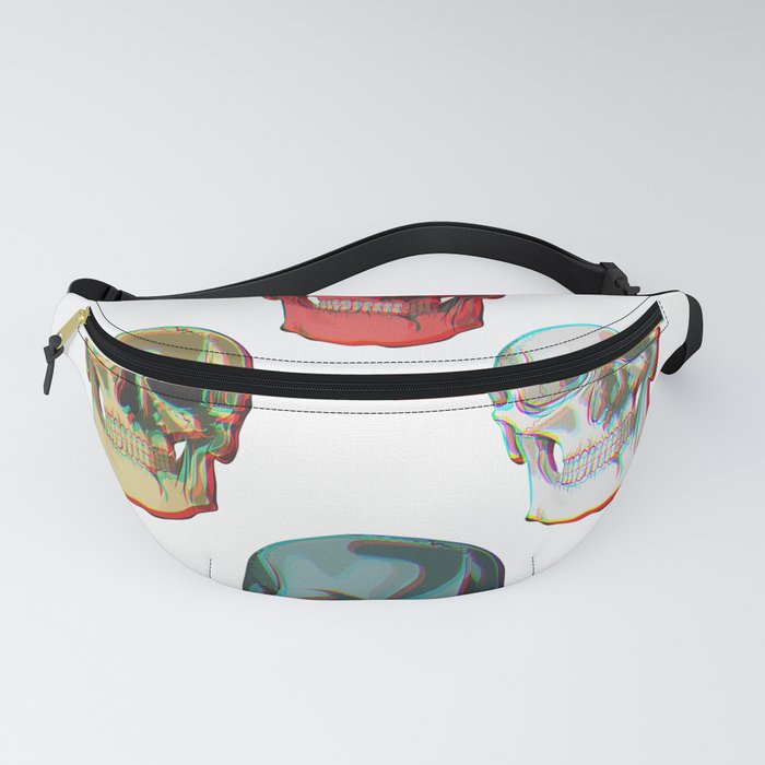 The four skulls of style Fanny Pack