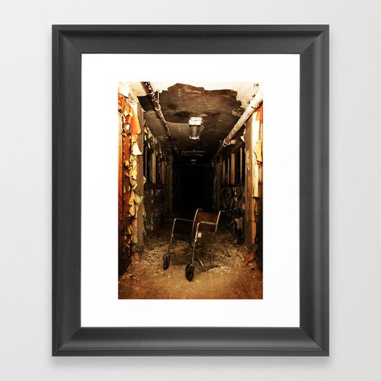 The Darkness Within Framed Art Print