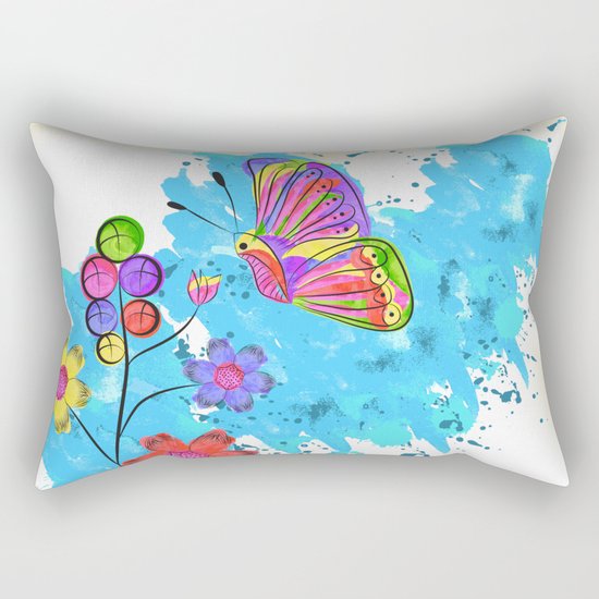 Season of Colors Rectangular Pillow