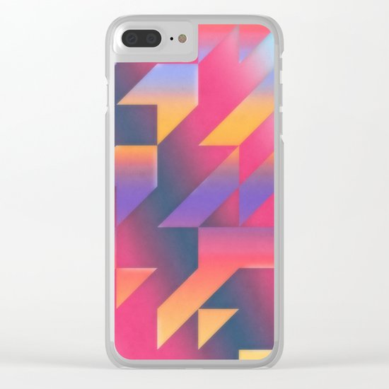 Gradient Harmonies Clear iPhone Case