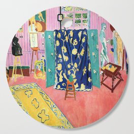 Henri Matisse The Pink Studio Cutting Board