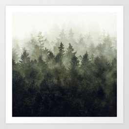 The Heart Of My Heart // Green Mountain Edit Art Print