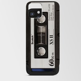 Cassette Tape Black And White #decor #society6 #buyart iPhone Card Case