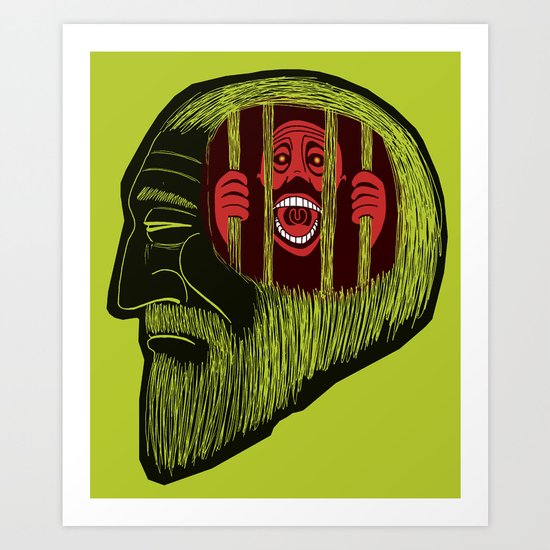 crime and punishment Art Print