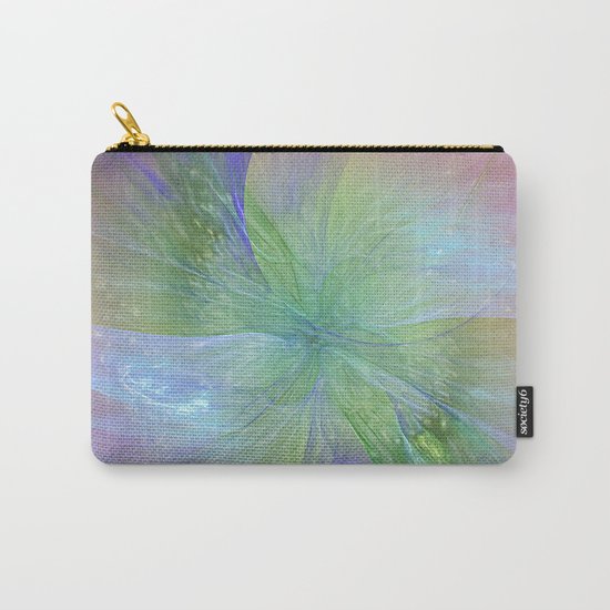 Mystic Warmth Abstract Fractal Carry-All Pouch