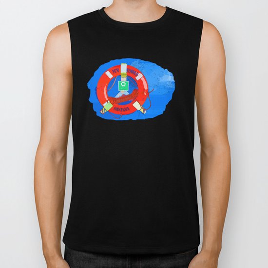 Wheel and Ropes Biker Tank