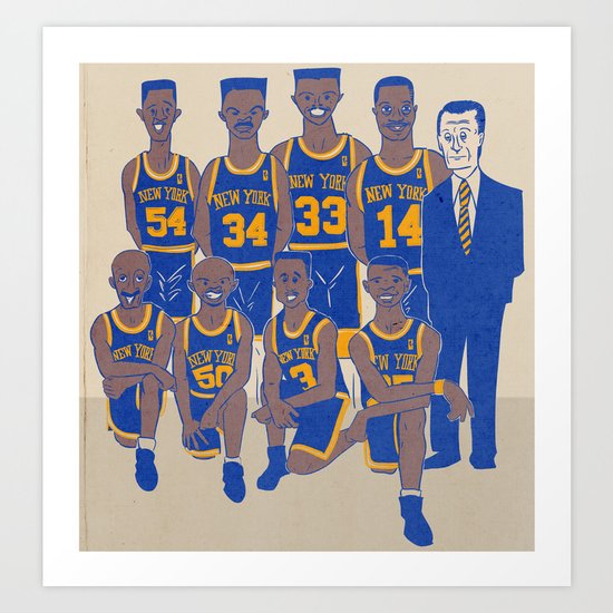 The '94 Knicks Art Print