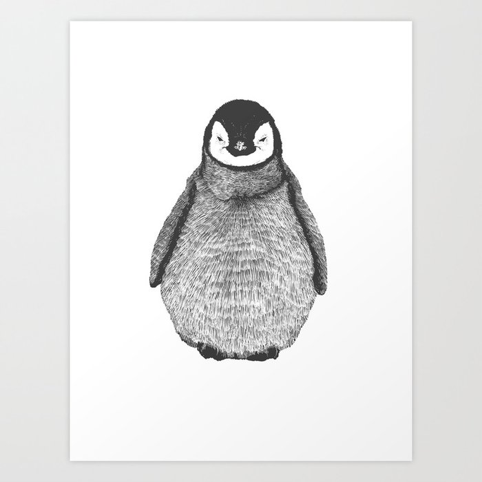 penguin Art Print