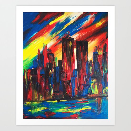 9-11 Never Forget Art Print