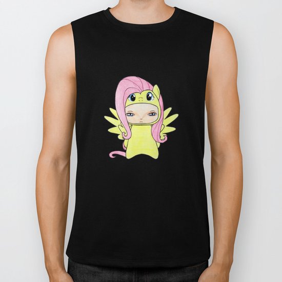 A Boy - Fluttershy Biker Tank