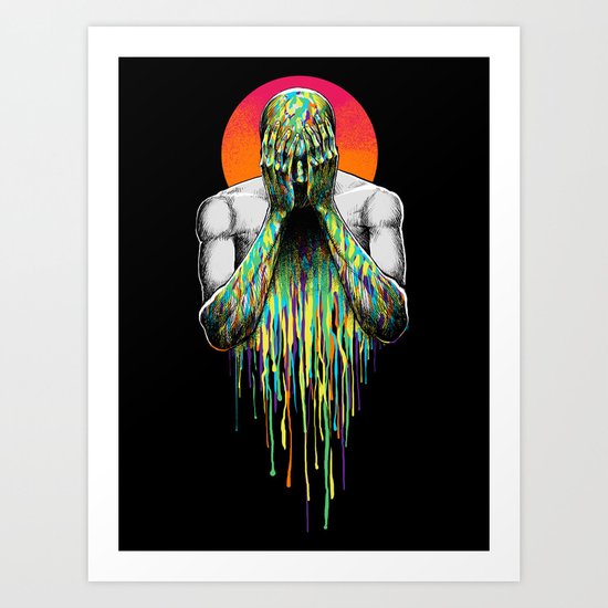Hide Art Print