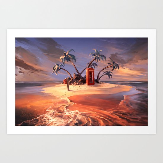 In the event of sinking Art Print