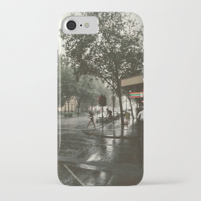 Summer Rain iPhone Case