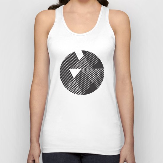 Night Stripes Unisex Tank Top