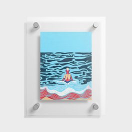 Forgotten Beach Floating Acrylic Print