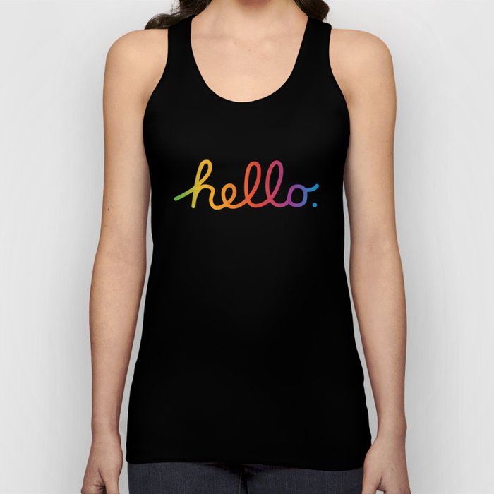 Hello — A tribute to Apple Tank Top