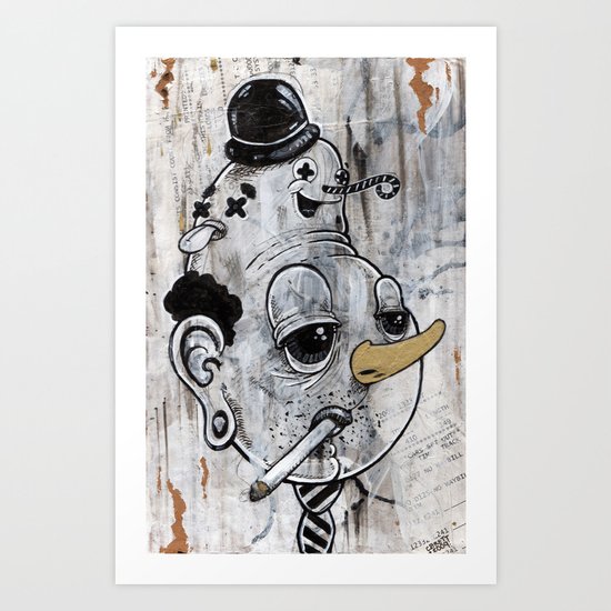 "Tie~rrrd" Art Print