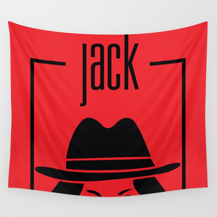 Just Jack Wall Tapestry