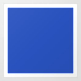 Simply Blue Art Print