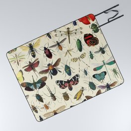 Insects, flies, ants, bugs Picnic Blanket
