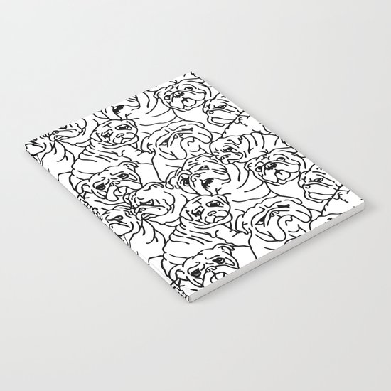 Oh English Bulldog Notebook