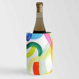 abstract waves Wine Chiller