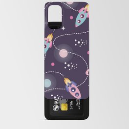 galaxy space pattern Android Card Case
