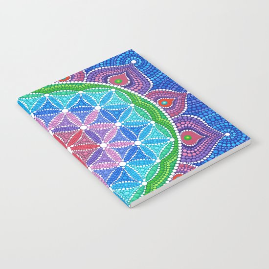Lotus Flower of Life Notebook