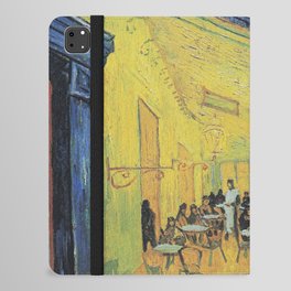 Van Gogh Cafe Terrace Famous Artwork Reproduction iPad Folio Case
