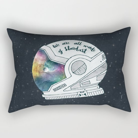 We Are All Made Of Stardust Rectangular Pillow