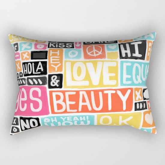 Build something good Rectangular Pillow