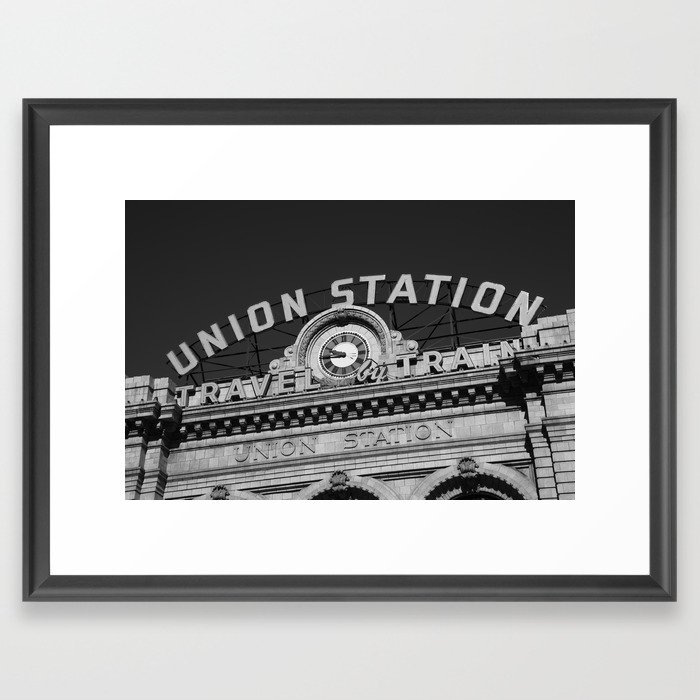 Denver - Union Station 2009 Framed Art Print
