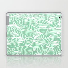 Waves – Mint Laptop Skin