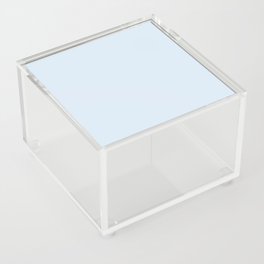 AZUREISH WHITE SOLID COLOR. Paceful Blue Acrylic Box