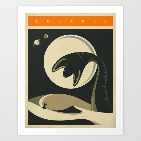 ARRAKIS Art Print