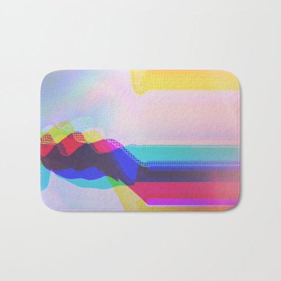 Glitch 27 Bath Mat
