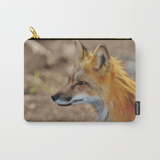 Inquisitive Mr. Fox Carry-All Pouch