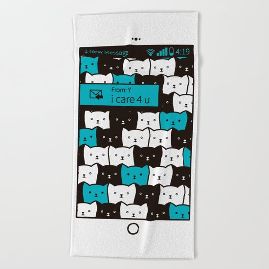 icare4u Beach Towel