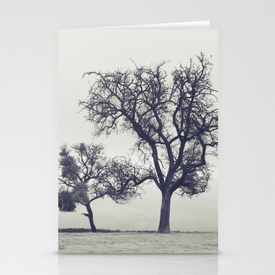 bleak trees... Stationery Cards