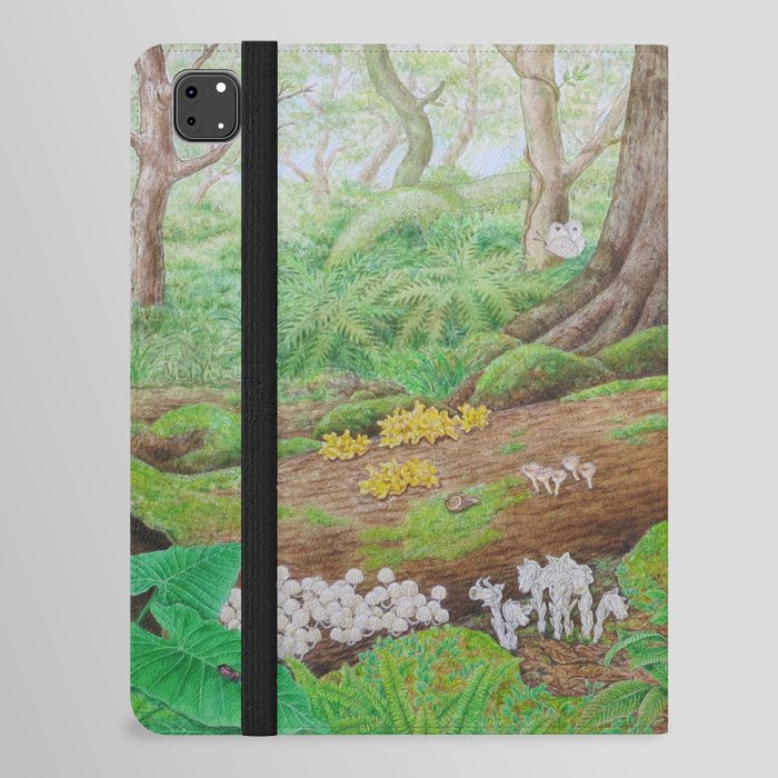 A Day of Forest (4). (the lake ecosystem) iPad Folio Case