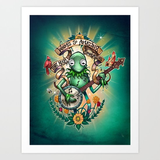 Star Gazer Art Print