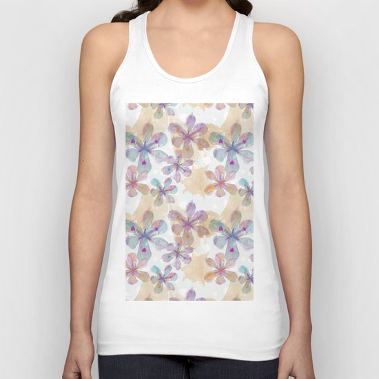 Soft Flower Unisex Tank Top