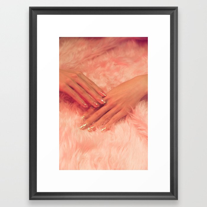 Nails Framed Art Print