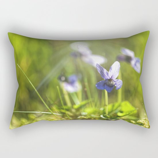 Sweet viola in LOVE Rectangular Pillow