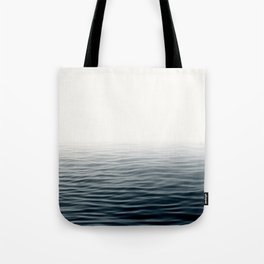 Misty Sea I - Abstract Waterscape Tote Bag